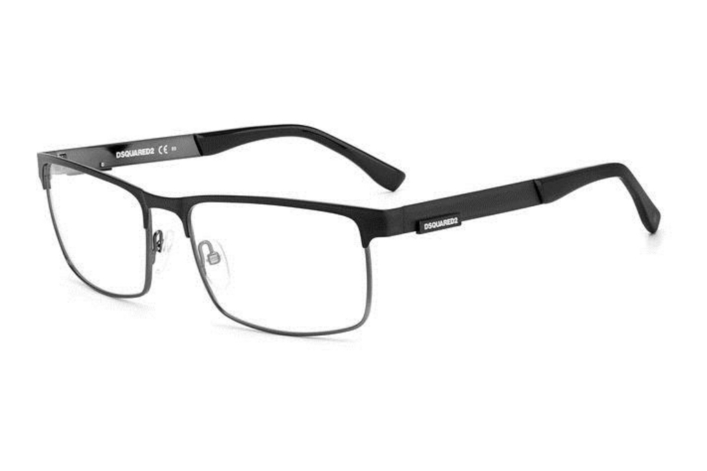 Dsquared2   D2 0006 RZZ MATTE BLACK DARK RUTHENIUM