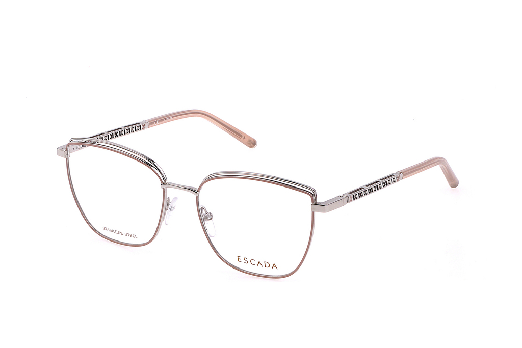 Escada   VESD24 0S31 SHINY PALLADIUM W/BEIGE PARTS