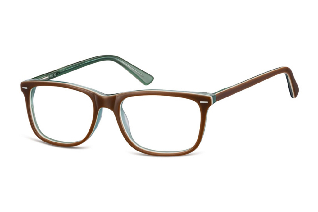 Fraymz   A71 A Brown/Transparent Green