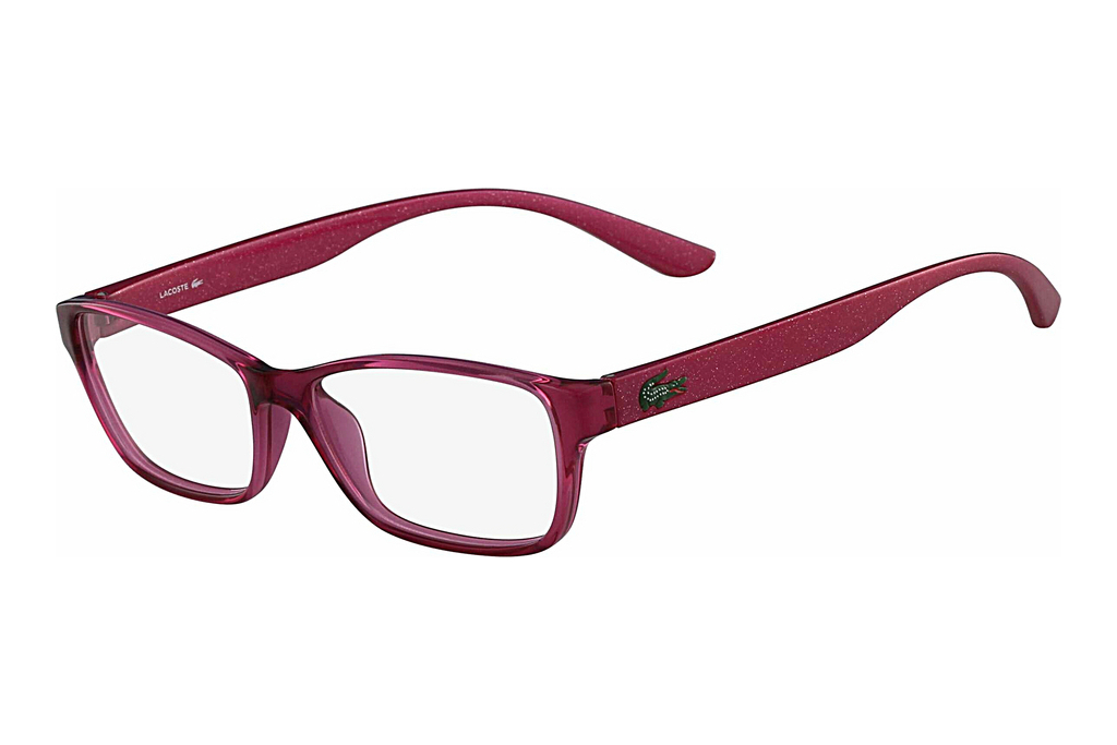 Lacoste   L3803B MI 525 PURPLE FUCHSIA WITH GLITTER TEMPLES