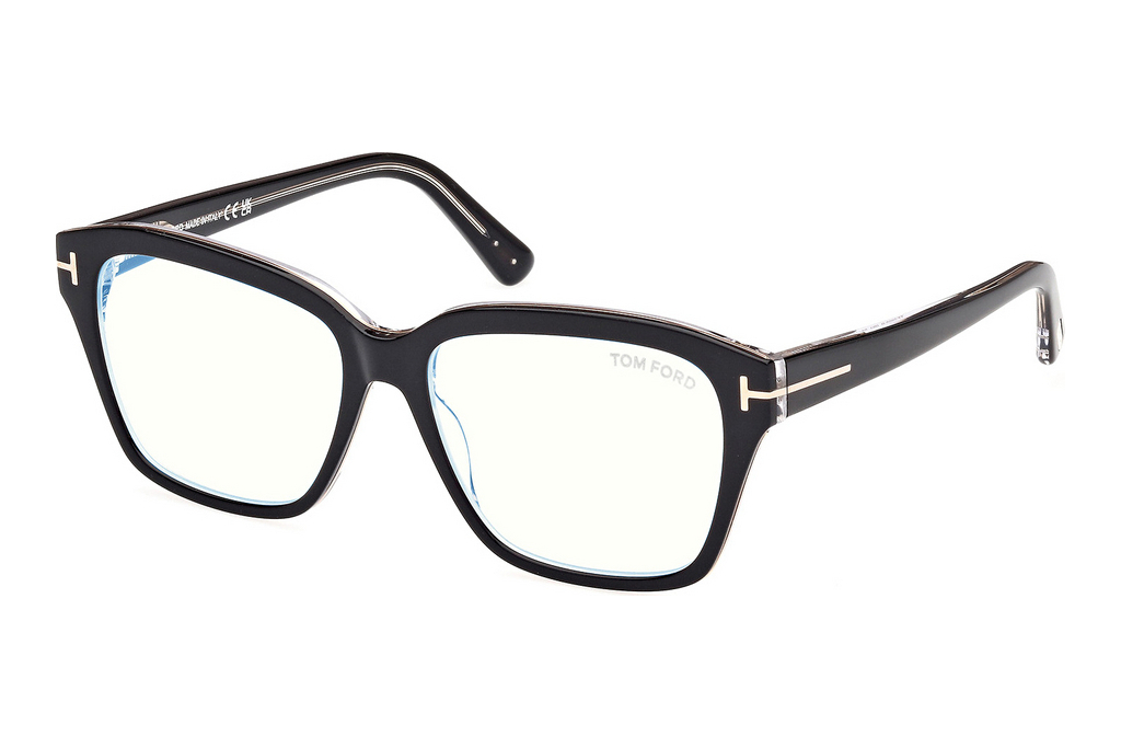 Tom Ford   FT5955-B 003 Schwarz/Kristall