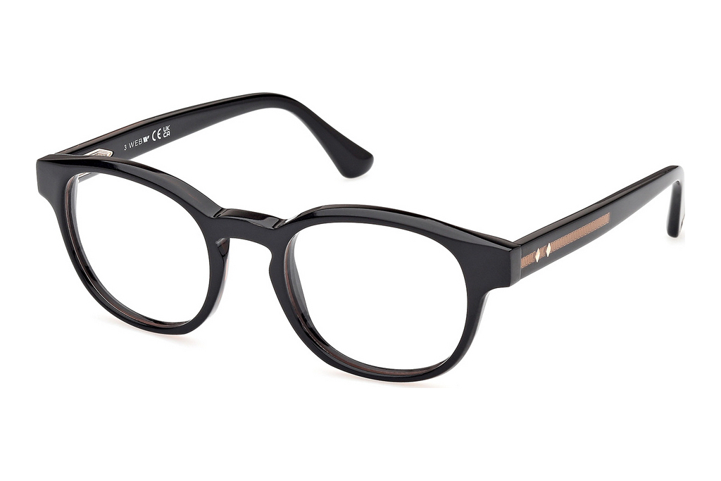 Web Eyewear   WE5411 01A Glänzend Schwarz