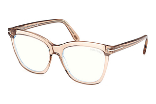 Tom Ford FT6042-B 045 Glänzend Hellbraun