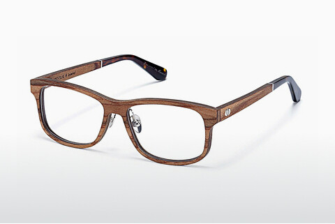 专门设计眼镜 Wood Fellas Linderhof (10944 zebrano)