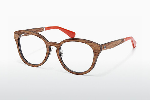 专门设计眼镜 Wood Fellas Possenhofen (10955 zebrano)