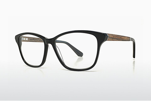 专门设计眼镜 Wood Fellas Lustheim (10963 walnut/black)
