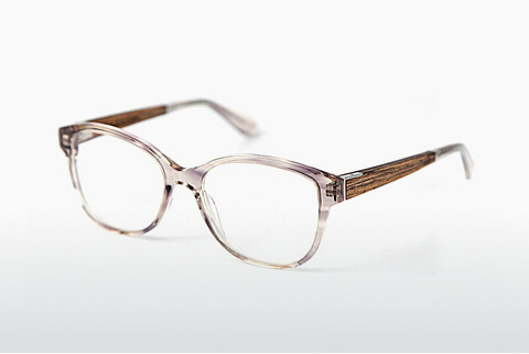 专门设计眼镜 Wood Fellas Rosenberg Premium (10993 macassar/smoked grey)
