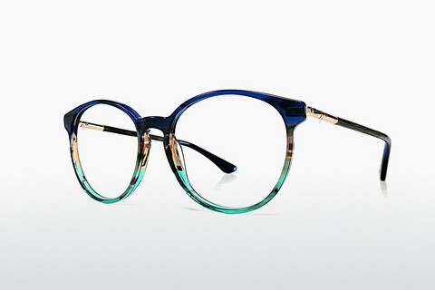 专门设计眼镜 Wood Fellas Halo (11020 walnut/blue)