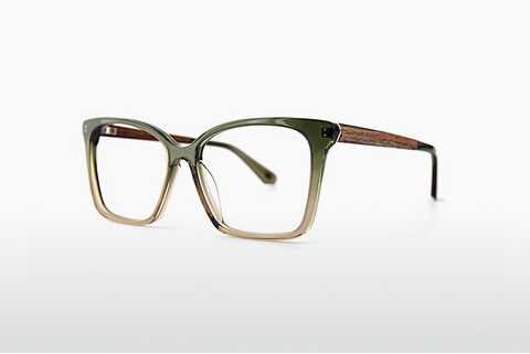 专门设计眼镜 Wood Fellas Curve (11042 green/brown)