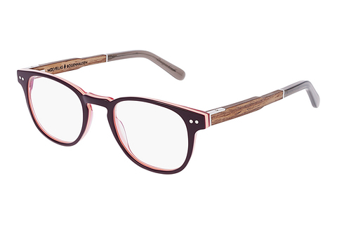 专门设计眼镜 Wood Fellas Bogenhausen Premium (10936 walnut/brown lila)