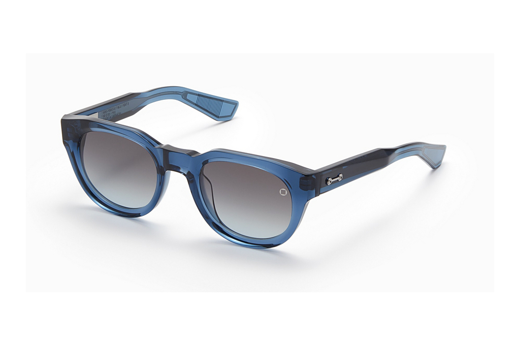 Akoni Eyewear   AKS-109 C Dark Grey to Light Blue - ARBlue Crystal - Black Palladium w