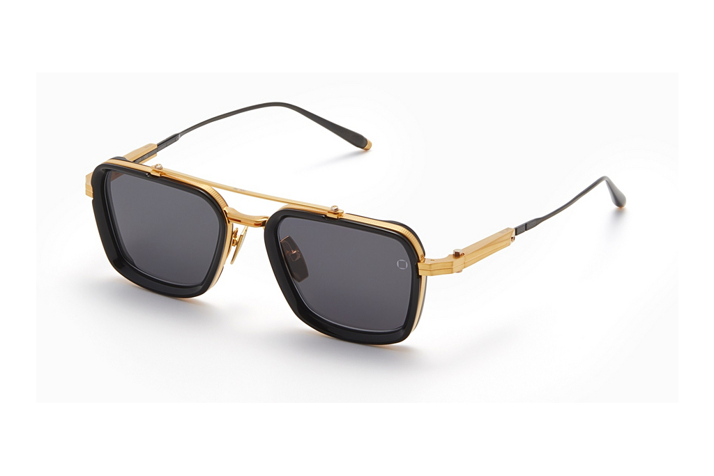 Akoni Eyewear   AKS-507 A Dark Grey - ARBrushed Gold - Black w