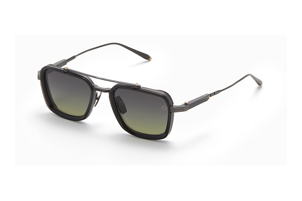 Akoni Eyewear   AKS-507 D Dark Grey toDark Olive - ARBlack Iron - Black Crystal w