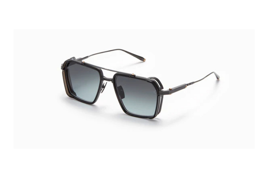 Akoni Eyewear   AKS-510 A Dark Grey to Light Grey - ARBlack Iron - Black Crystal w/Dark Grey to Light Grey - AR