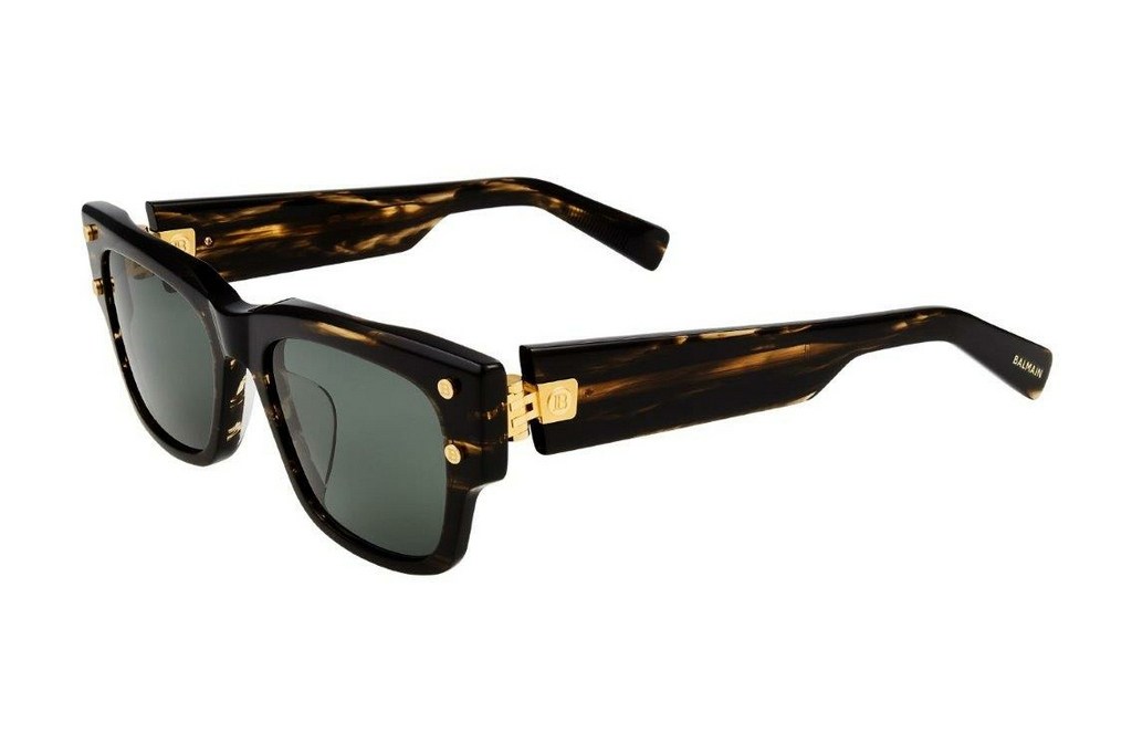 Balmain Paris   BPS-118 B G-15 - ARDark Brown Swirl - Gold