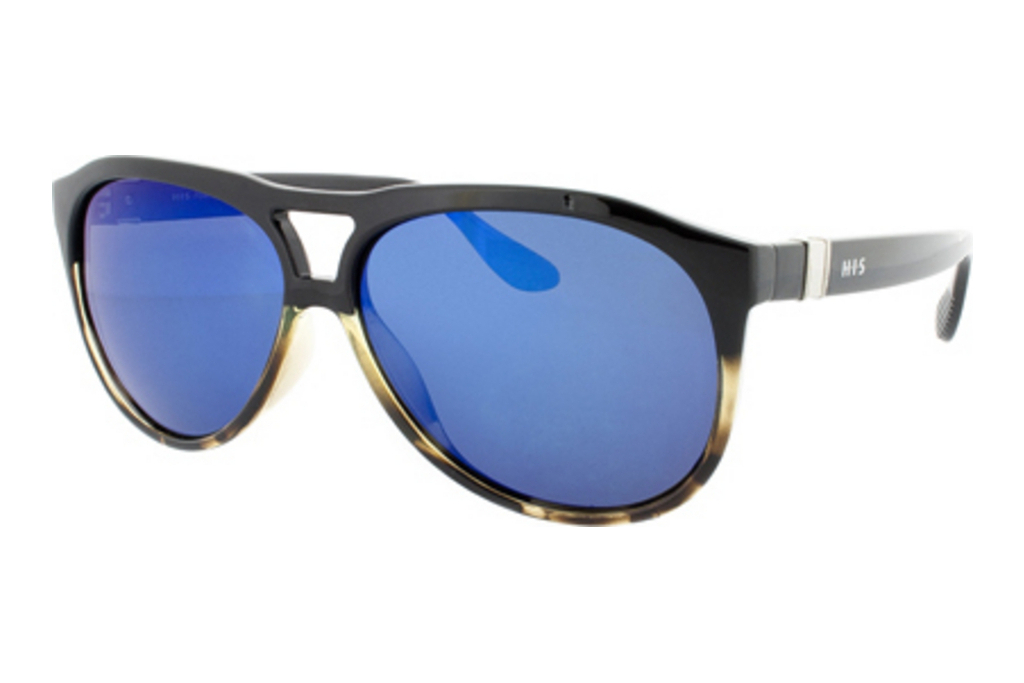 HIS Eyewear   HP38130 3 grey+blue mirrorblack-olive demi gradient