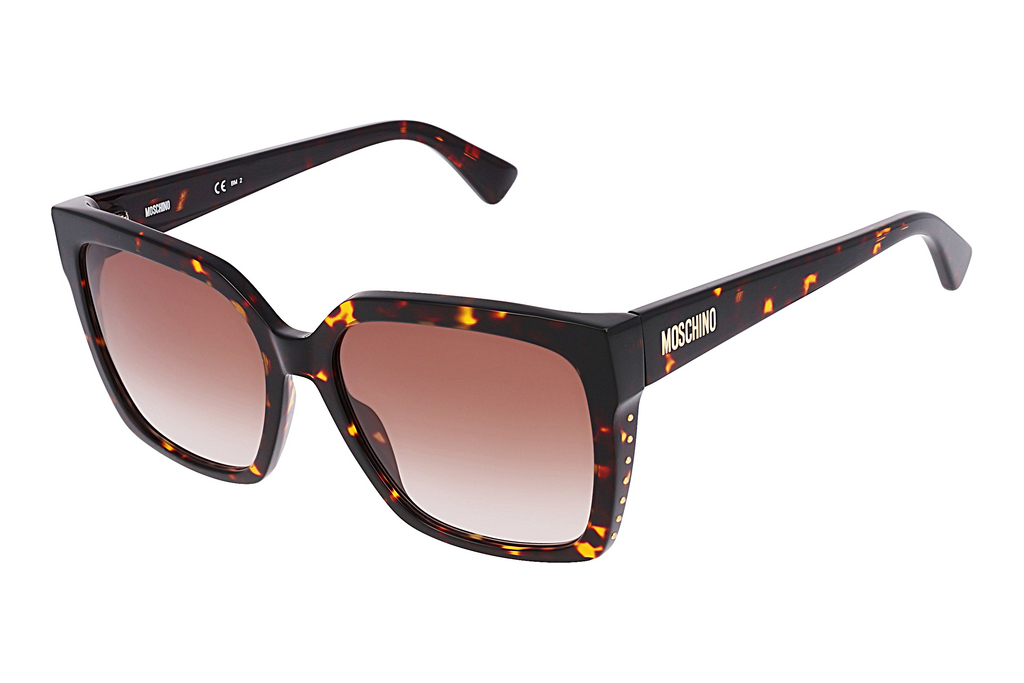 Moschino   MOS079/S 086/HA BROWN SHADEDHAVANA