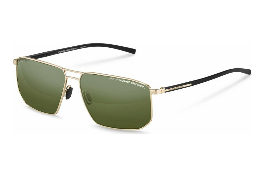 Porsche Design   P8696 B GREEN/DEG.MIRROR SILVERgold