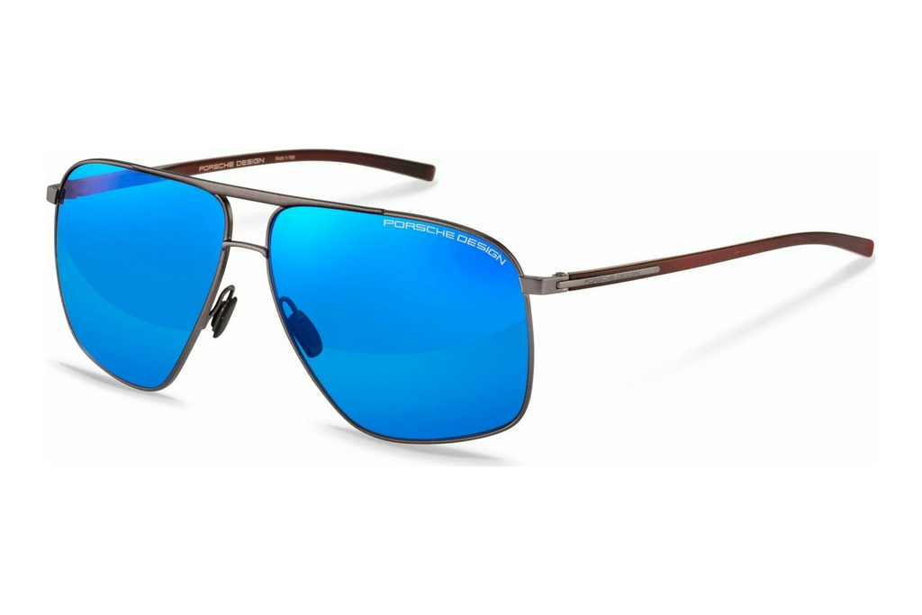 Porsche Design   P8933 C BLUE/MIRROR BLUEdark grey, red