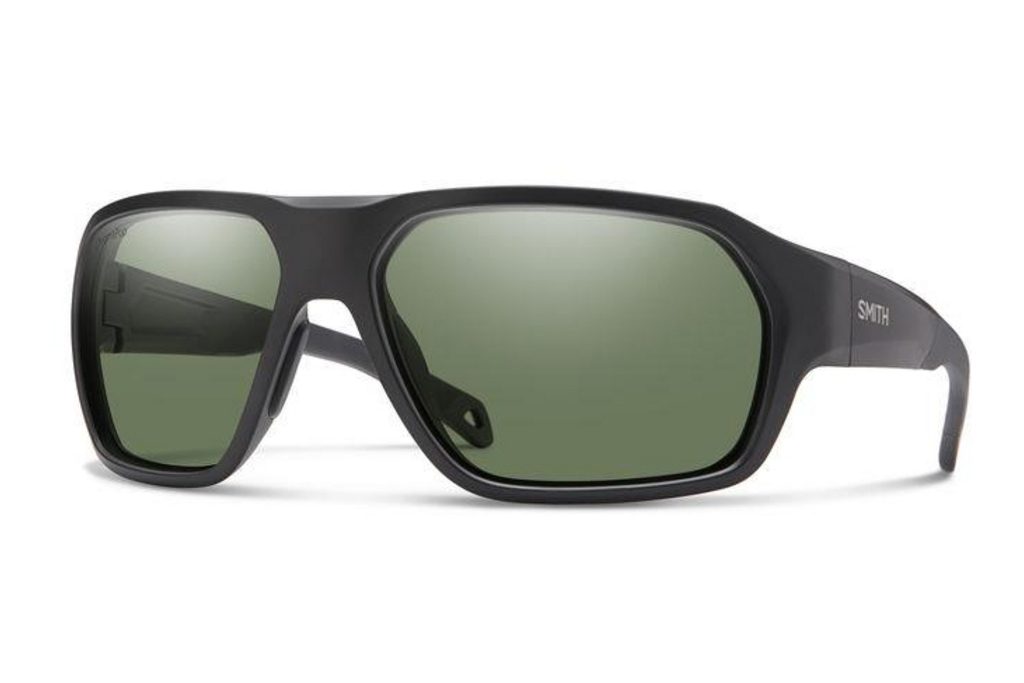 Smith   DECKBOSS 003/L7 GREEN POLARIZED CHROMAPOPMATTE BLACK