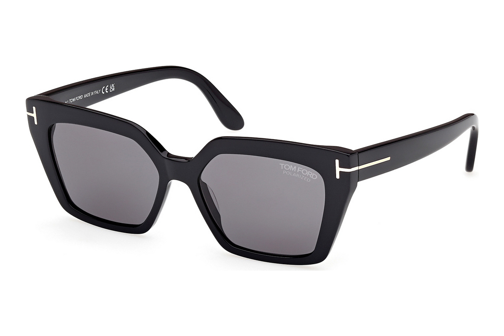 Tom Ford   FT1030 01D grau polarisierendGlänzend Schwarz