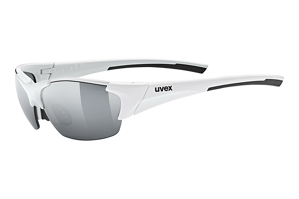 UVEX SPORTS   blaze III white black silverwhite black