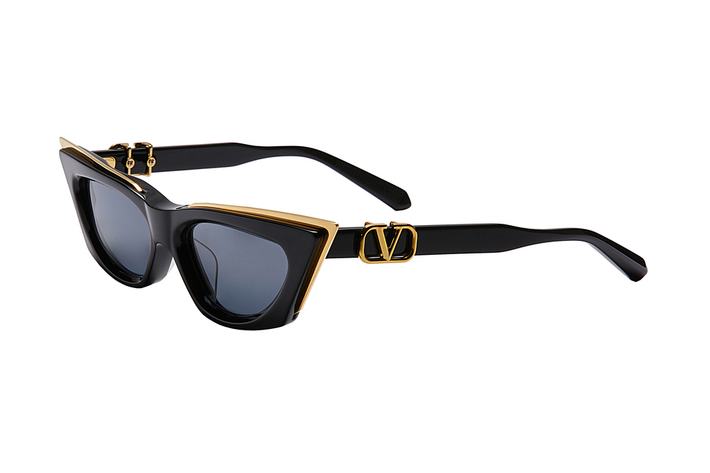 Valentino   VLS-113 A Dark Grey - ARBlack - Yellow Gold w