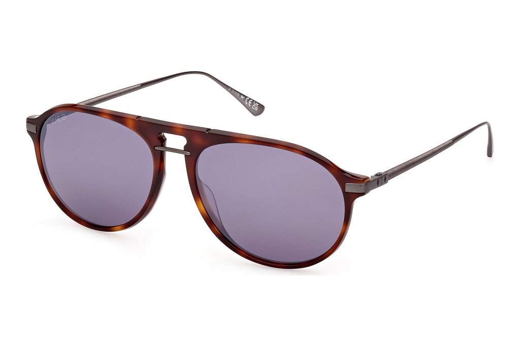 Web Eyewear   WE0345 52A grauDunkel Havanna