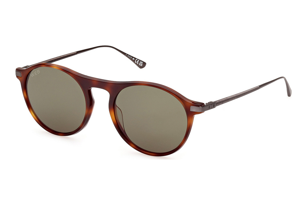 Web Eyewear   WE0346 52N grünDunkel Havanna