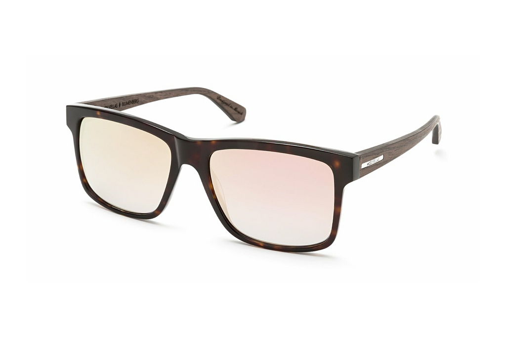 Wood Fellas   10779 black oak protective mirror lenses (CR 39)black oak