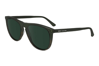 Calvin Klein CK24508S 303 GREEN GREEN/STRIPED BROWN