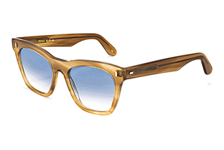 L.G.R CECILE 64-3140 Blue Gradient Photochromic (Base 2)Havana Camel