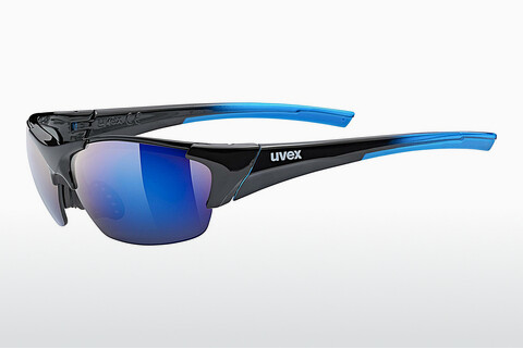 Ophthalmic Glasses UVEX SPORTS blaze III black blue
