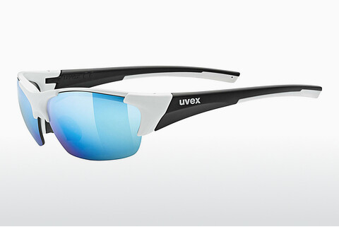 Ophthalmic Glasses UVEX SPORTS blaze III white-black mat