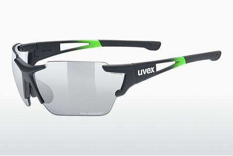Ophthalmic Glasses UVEX SPORTS sportstyle 803 race V black green mat