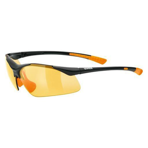 太阳镜 UVEX SPORTS sportstyle 223 black-orange