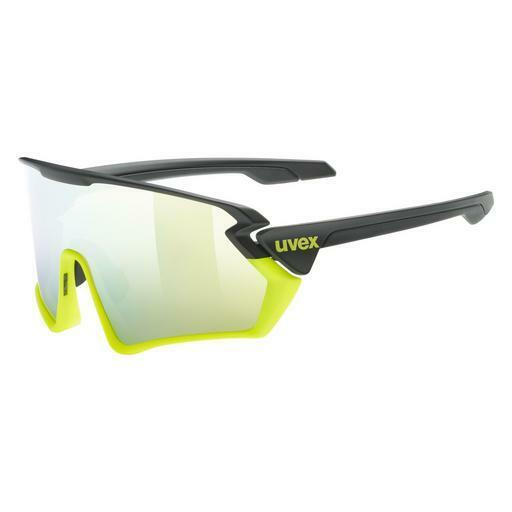 太阳镜 UVEX SPORTS sportstyle 231 black yellow matt