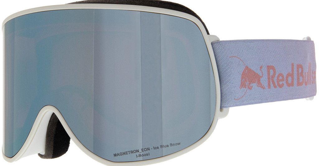 Red Bull SPECT   MAGNETRON EON 012 ice blue snow, red with blue mirror, S.3 HIGH CONTRASTwhite